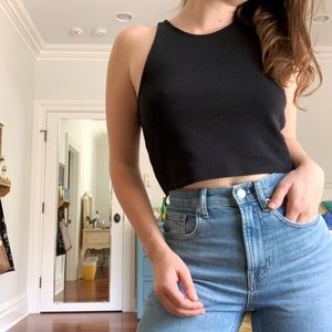 Madewell black tank